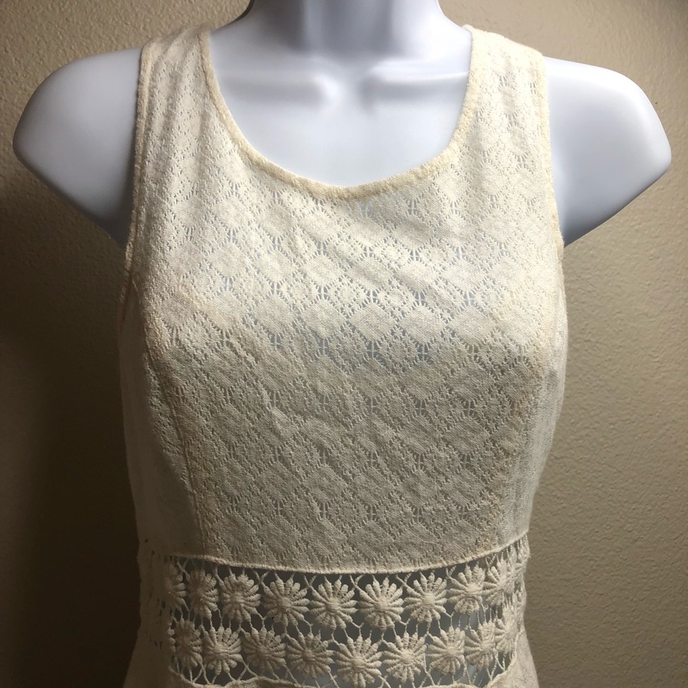 Free People Daisy Crotchet Lace Skater Dress - Picture 4 of 8